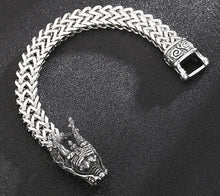 Load image into Gallery viewer, Dragon Head Stainless Steel Bracelet