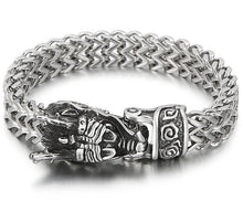 Load image into Gallery viewer, Dragon Head Stainless Steel Bracelet